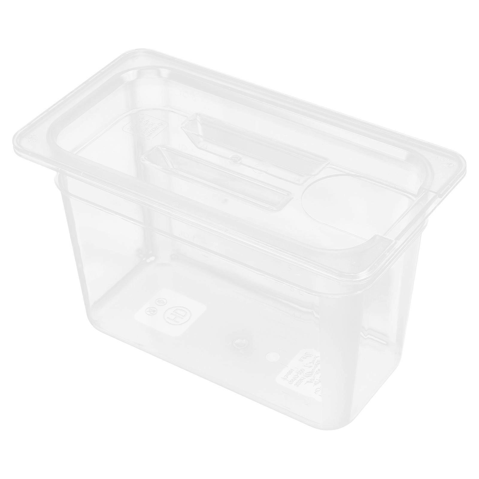 Storage Box Kitchen Slow Cooker Container Home Users 6L Rectangular Storage 1Set