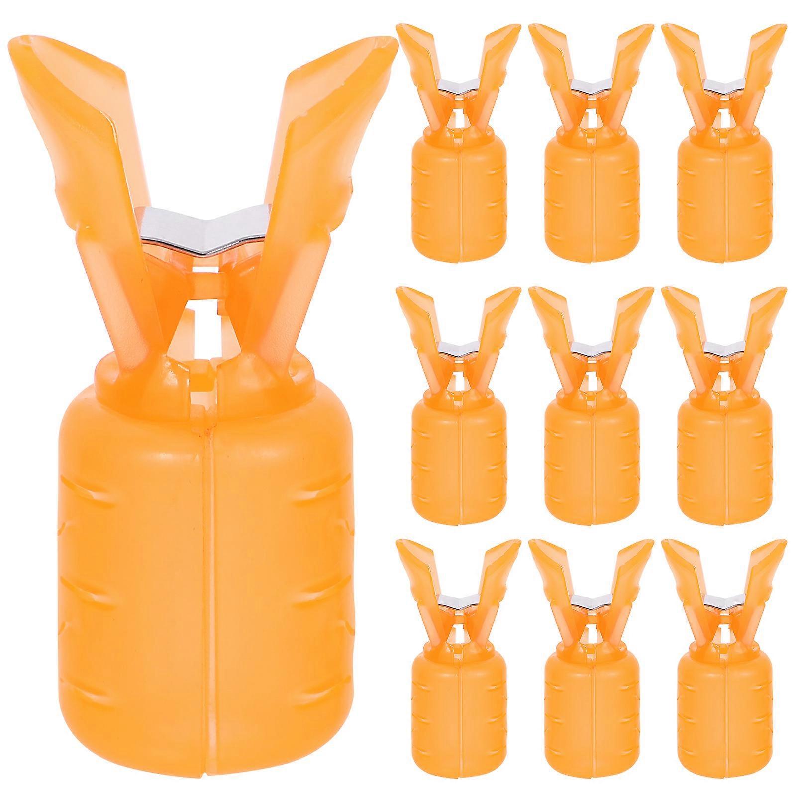 Durable Orange Hook Guard for Fishing Use 10Pcs Squid Hook Protector