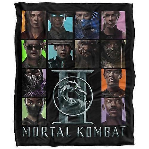 Mortal Kombat Character Square Blanket