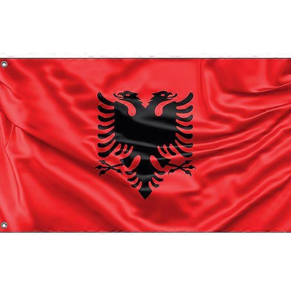 Albaniens flag EY-0348