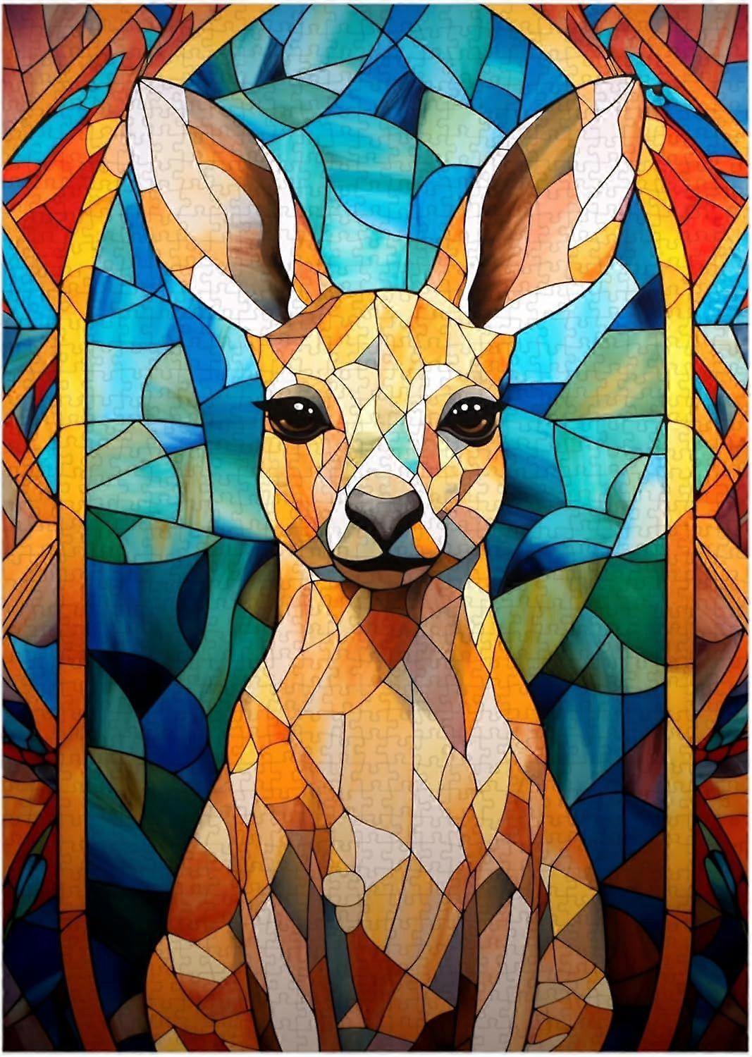 Kangaroo Jigsaw Puzzle AZQ1069
