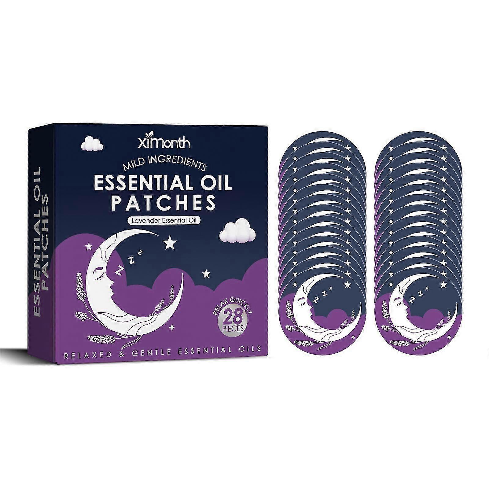 Goodnight Essential Oil Sleep Patch - Quick Sleep Aid & Muscle Relaxation