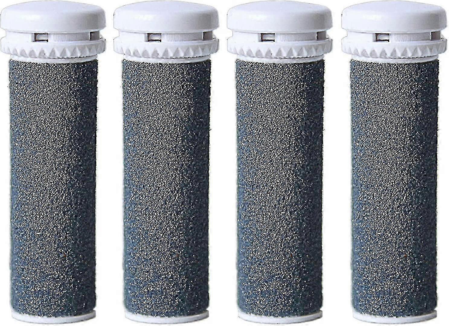 [4 Pack] Extra Coarse Replacement Rollers Compatible For Emjoi Micro Pedi Replacement Rollers