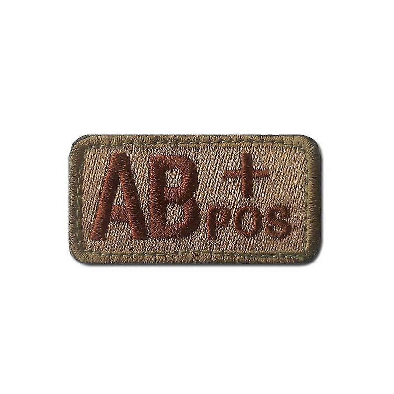 Broderad blodgruppsremsa (AB+)