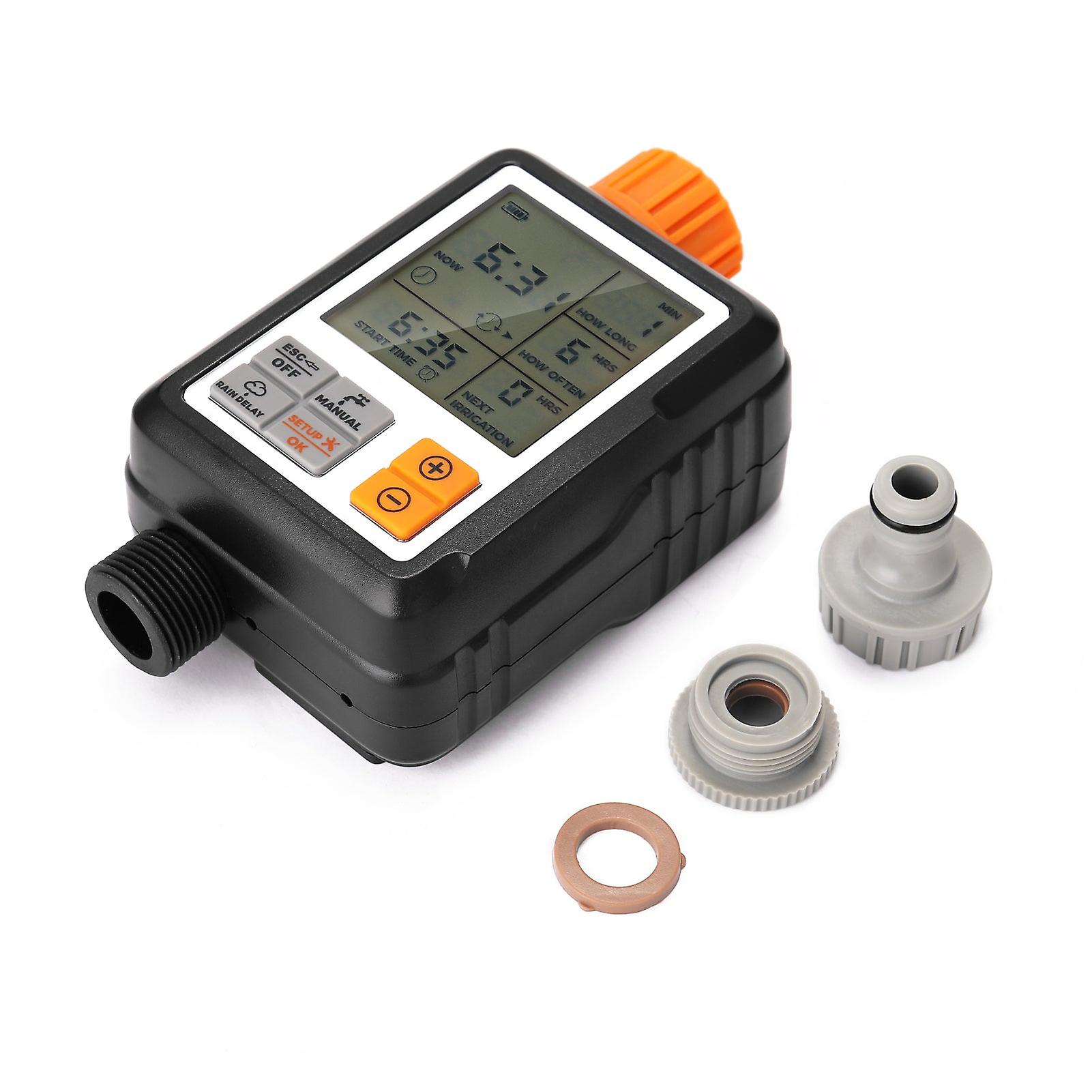 Intelligent Automatic Watering Timer Large Screen Multifunctional Timing Watering Device Outdoor Garden Sprinkler Controller