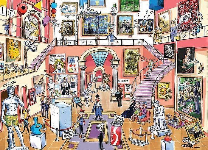 Museum Mischief Jigsaw Puzzle VV291