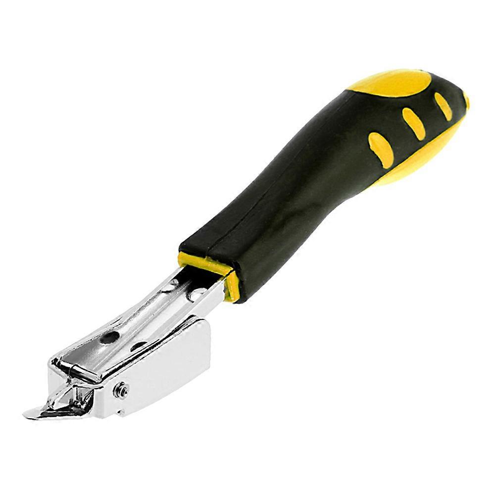 Hand-Held Stapler Tool for Professional Use Plastic Handle Black