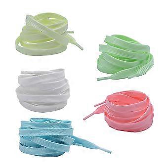 Glowing Shoelaces Sports Shoe Laces Made for Decoration 5Pairs