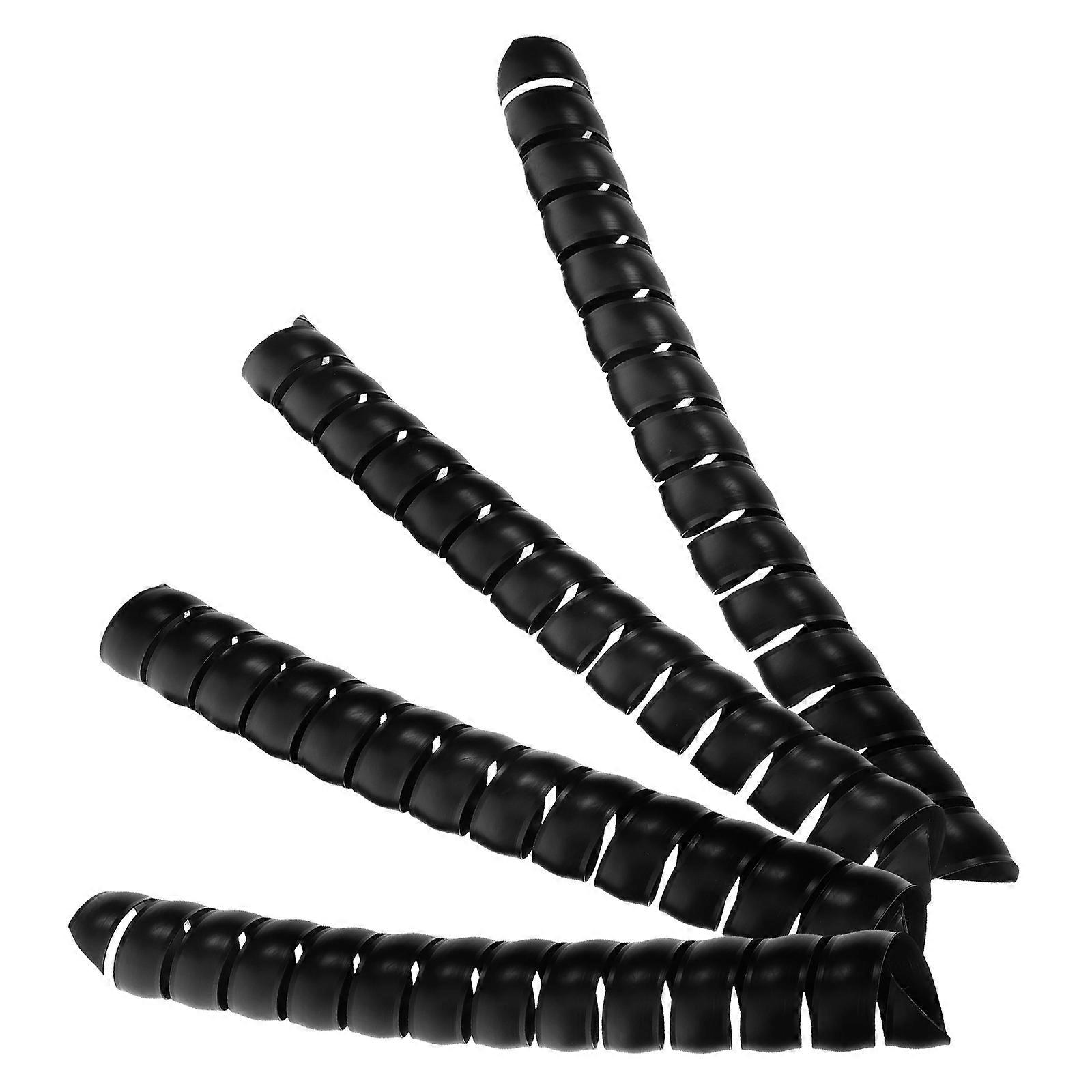 Black Plastic Tree Trunk Protector Guard for Squirrel Chewing Prevention 2Pcs