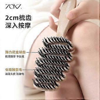 Anti Frizz Boar Bristle Hair Brush