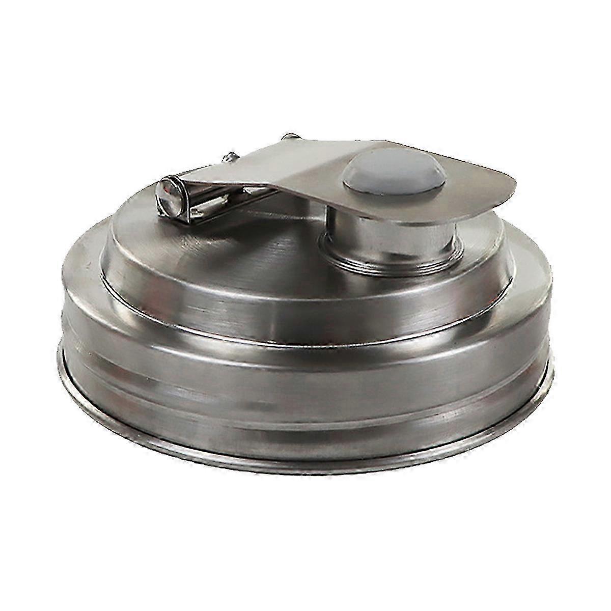 Flip Top Stainless Steel Mason Lid