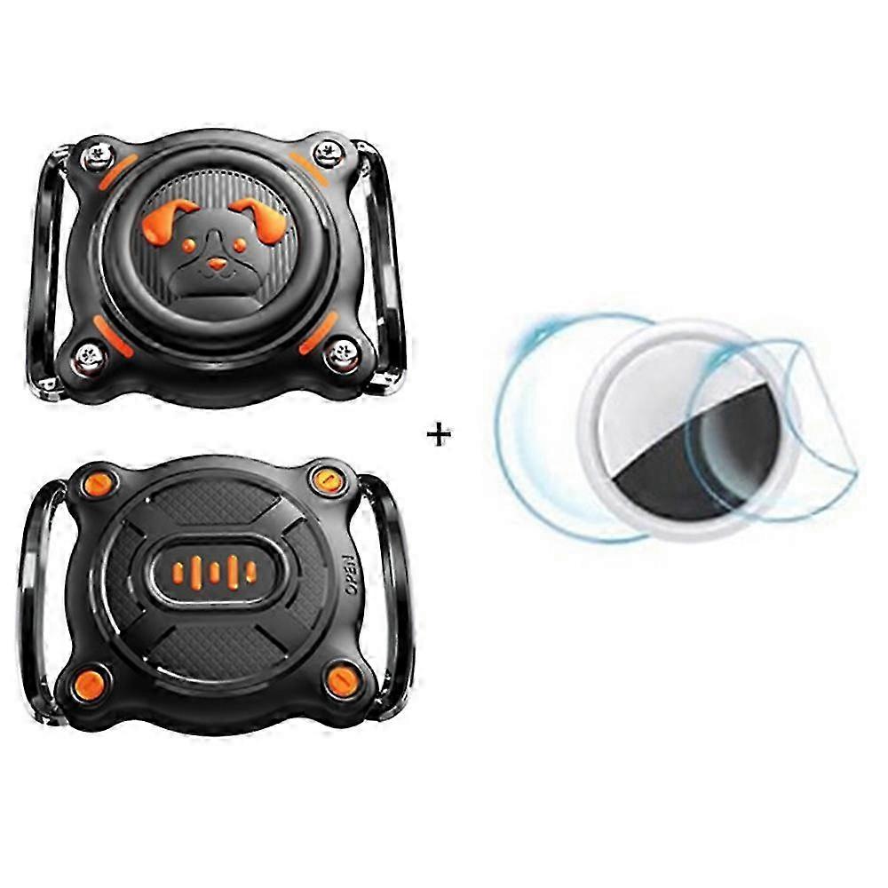 Compact Waterproof AirTag Collar Case