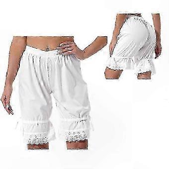 Historical Cosplay Ruffle Bow Bloomers Compatible with Women and Girls