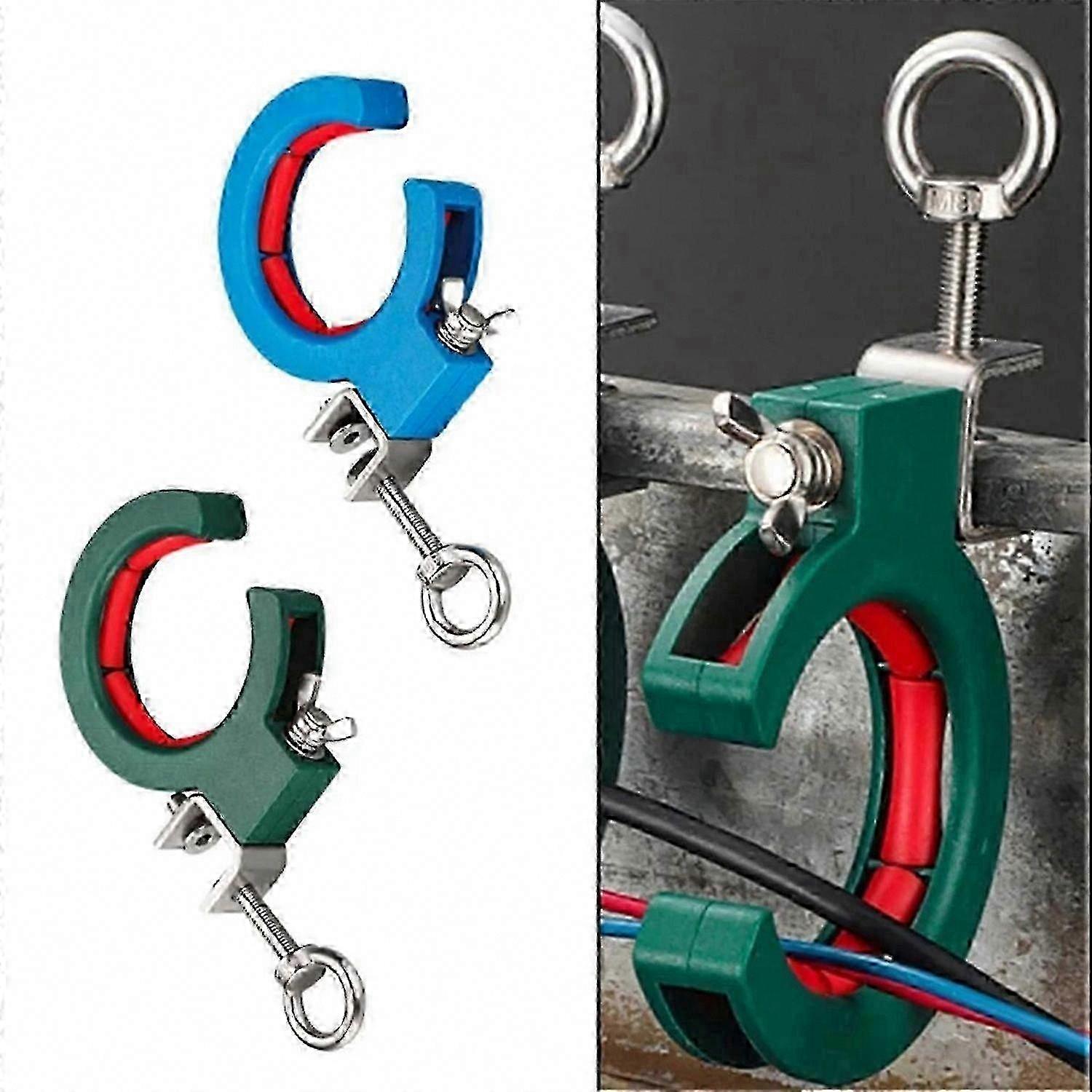Cable Tray Bridge Pulley Threading Tool compatible with Garage Fixation