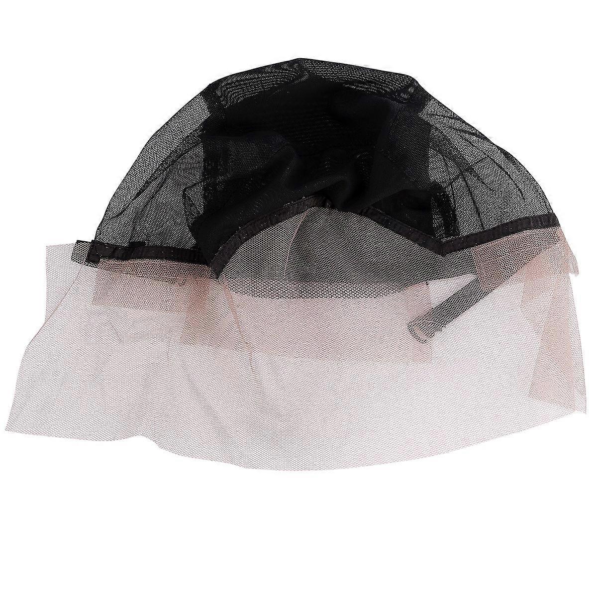 Wig Mesh Hat for Wig Making Adjustable Strap 3Pcs