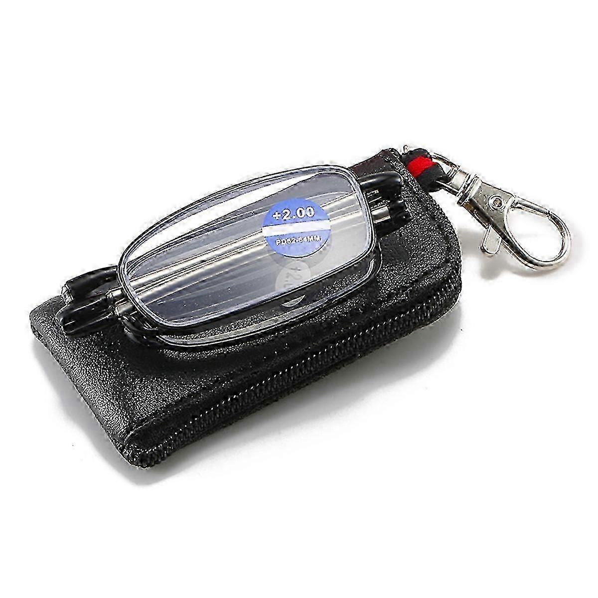 Unisex Foldable Telescopic Reading Glasses