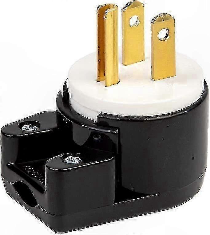 90-Degree 15A 125V DIY Plug Adapter