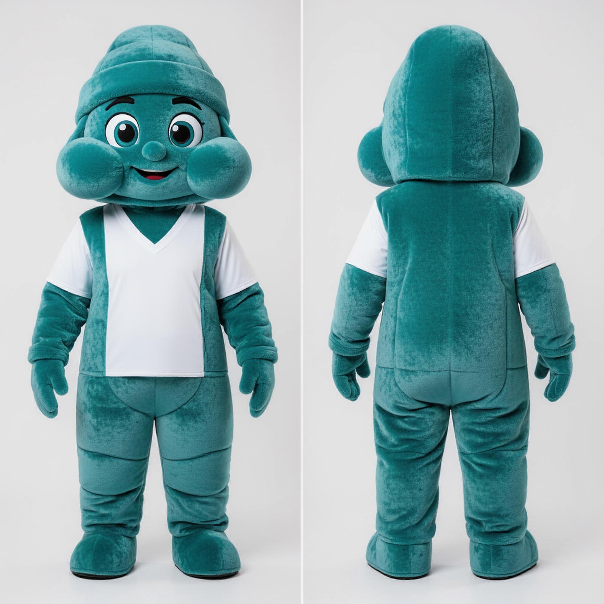 MASTICOT Teal Sleek Sniper Mascot