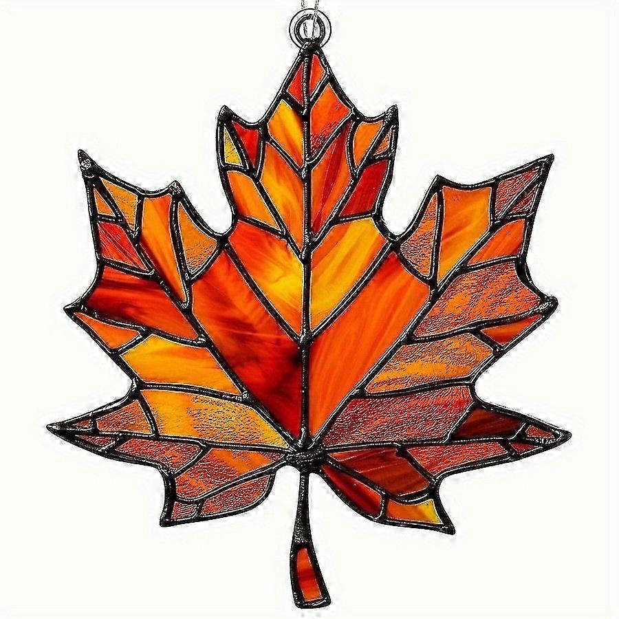 Transparent Maple Leaf Suncatcher