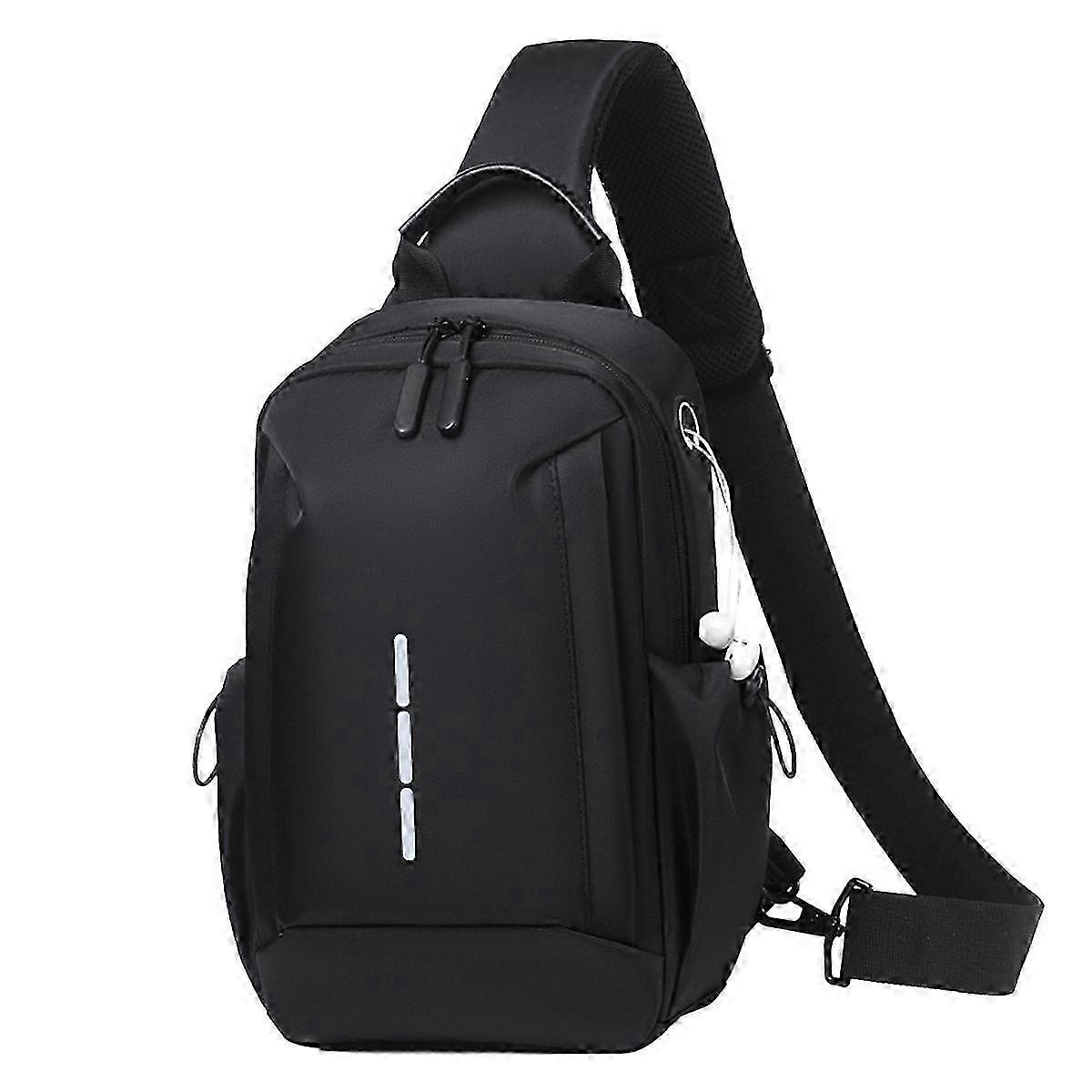 Waterproof Oxford Sling Bag Large Capacity