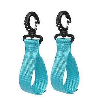 2Pcs Paddleboard Paddle Fixing Strap Inflatable Sup Surfboard Paddle Buckle Kayak Velcro Strap With Rotatable Plastic Spring