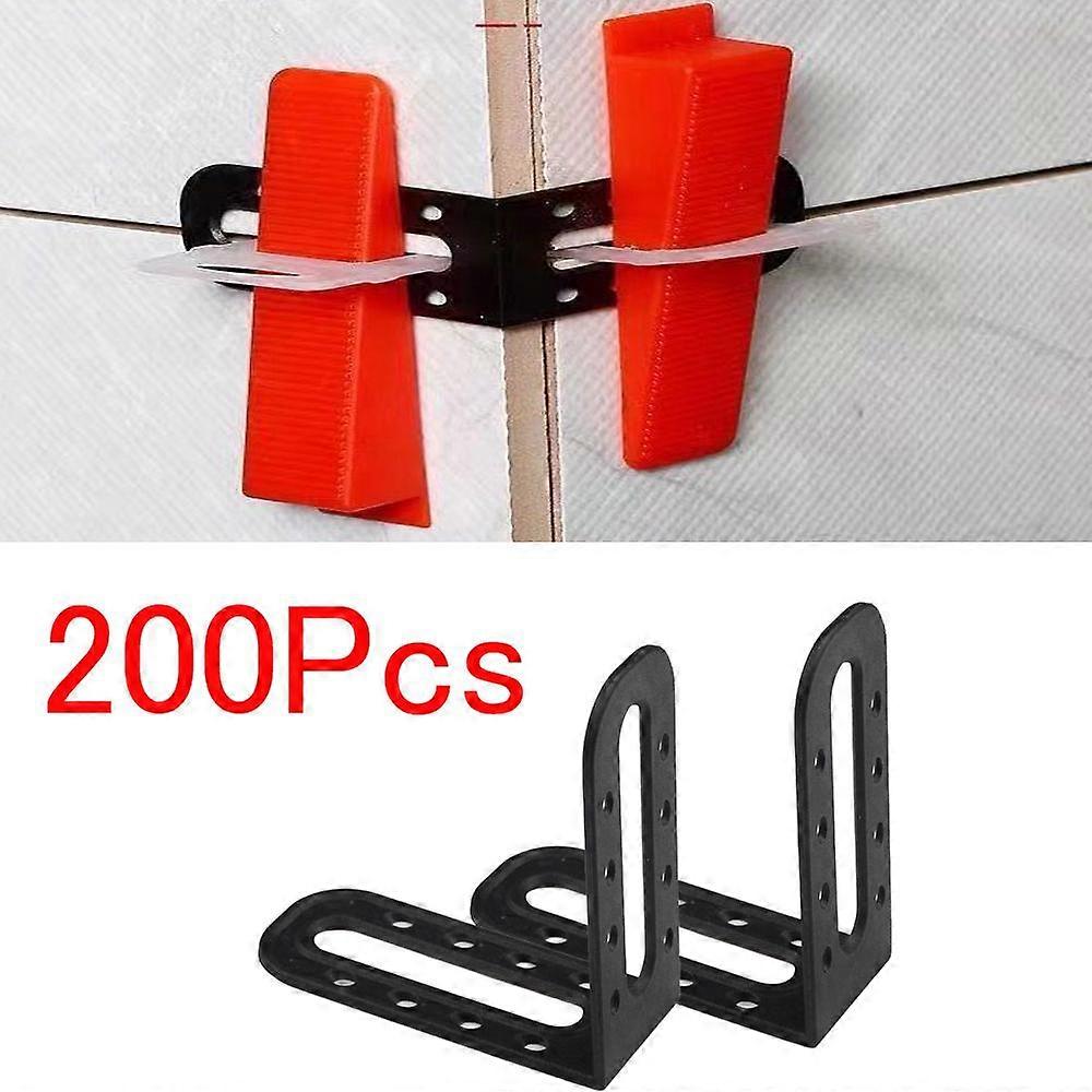 5-200Pcs Professional Tile Angle Leveler Leveling Wall Tile System Tile Height Adjuster Leveling Auxiliary Installation Tool