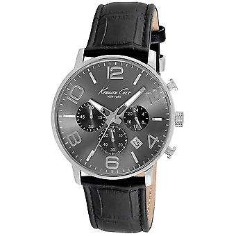 Kenneth cole dress sport Quartz Analog Man Watch with IKC8007 Cowskin Bracelet