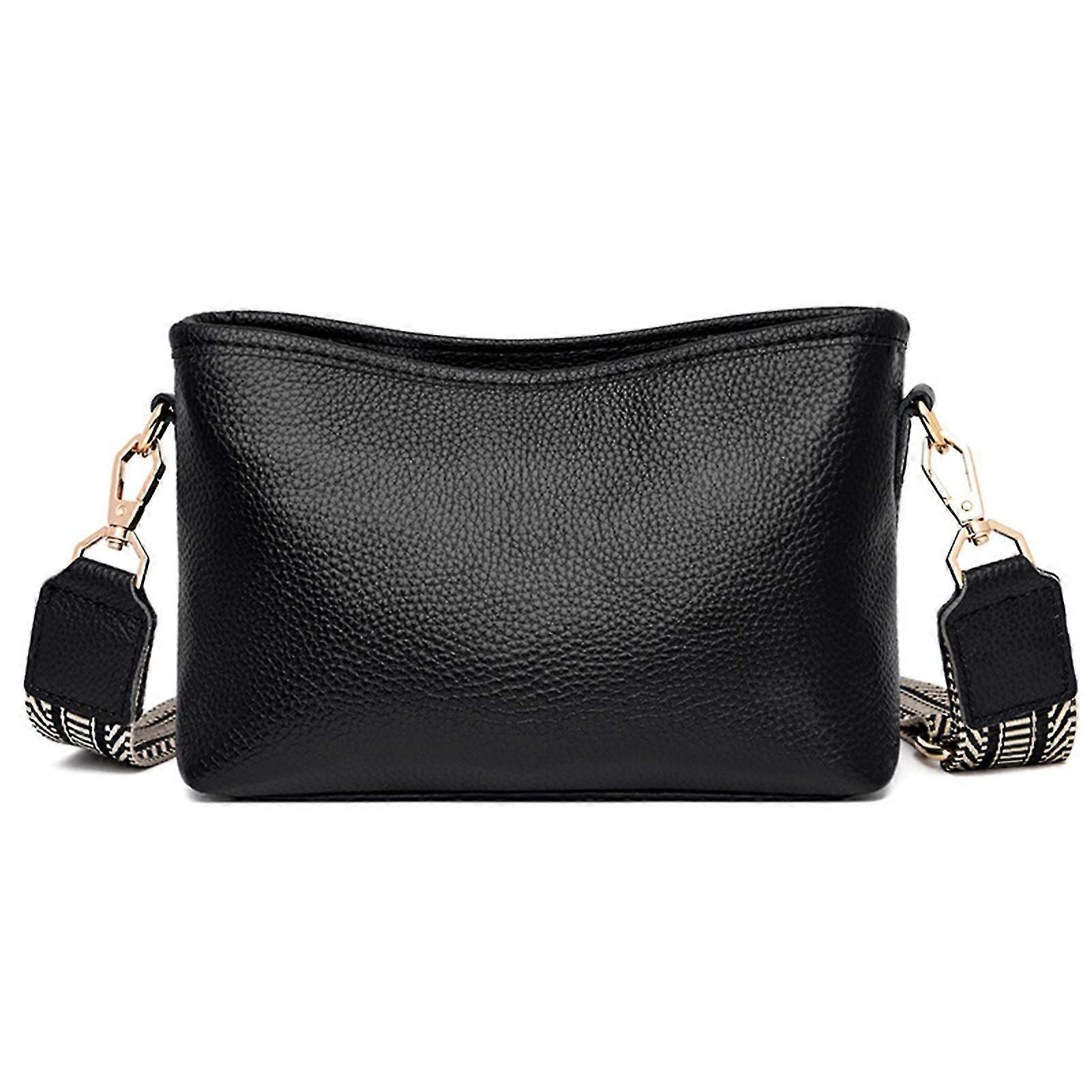 Genuine Leather Messenger Bag Lightweight