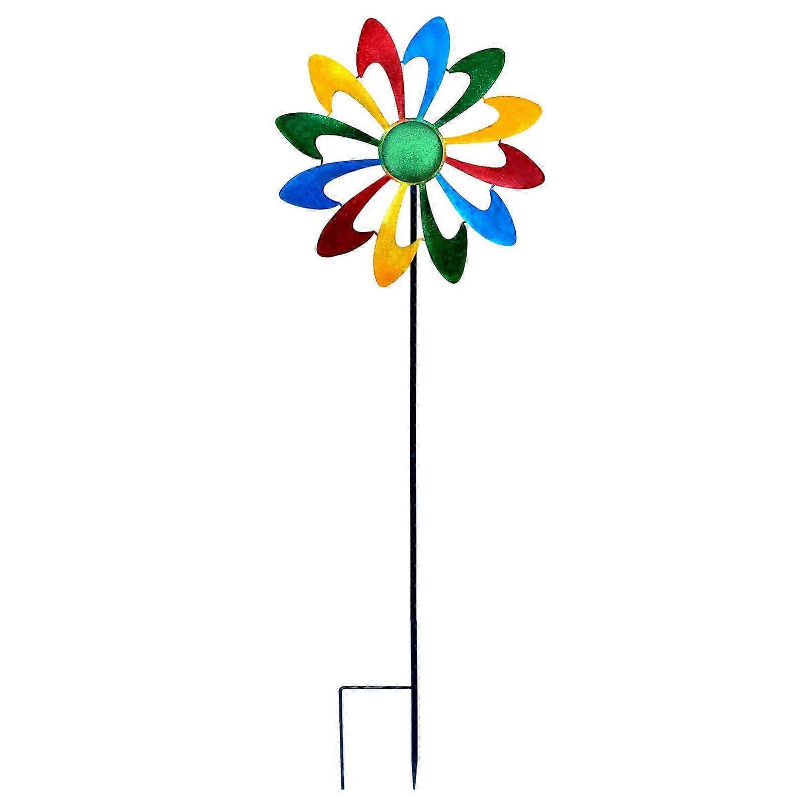 Durable Iron Garden Spinner 119cm