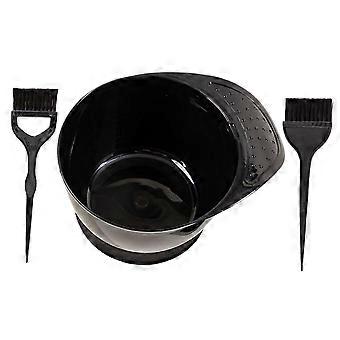 Hair Dye Bowl and Brush Set for Precise Color Application, Easy Mixing Control, Home and Salon Use