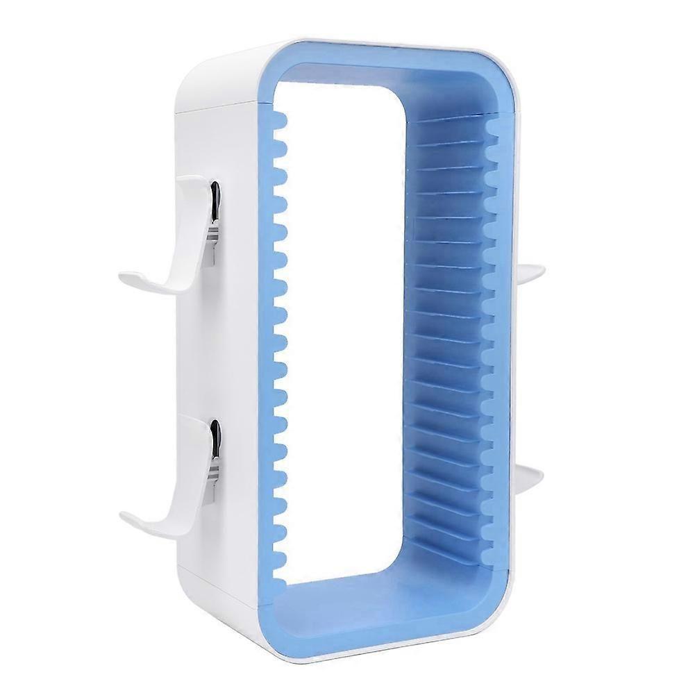 Game Storage Rack for Switch Game Disc Holder Game Disc Rack for Multi-Function Disc Rack White Blu-JNNJV