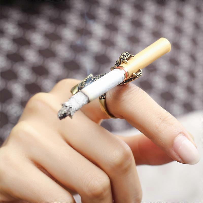 Handcrafted Brass Smoking Ring Holder