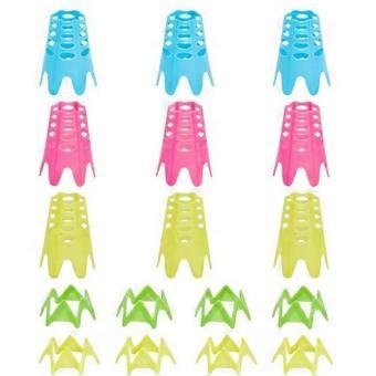 Best Offer-Plastic Golf Tees, 20Pcs Golf Simulator Tees for Home, Outdoor Indoor Golf Tees Simulator Practice Training, Golf Mat Tees for Wi-brnv