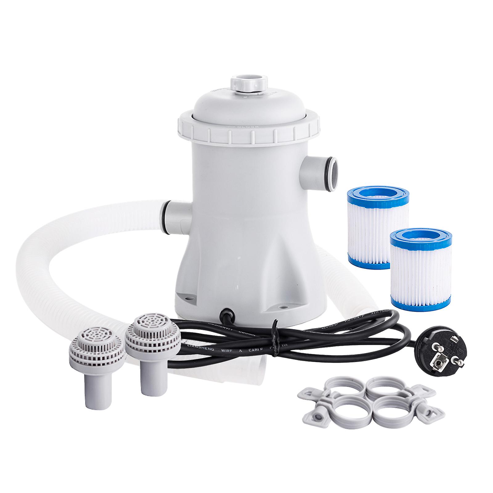 Pool Filter Pump 330 Gph Paddling Pool Electric Water Pump