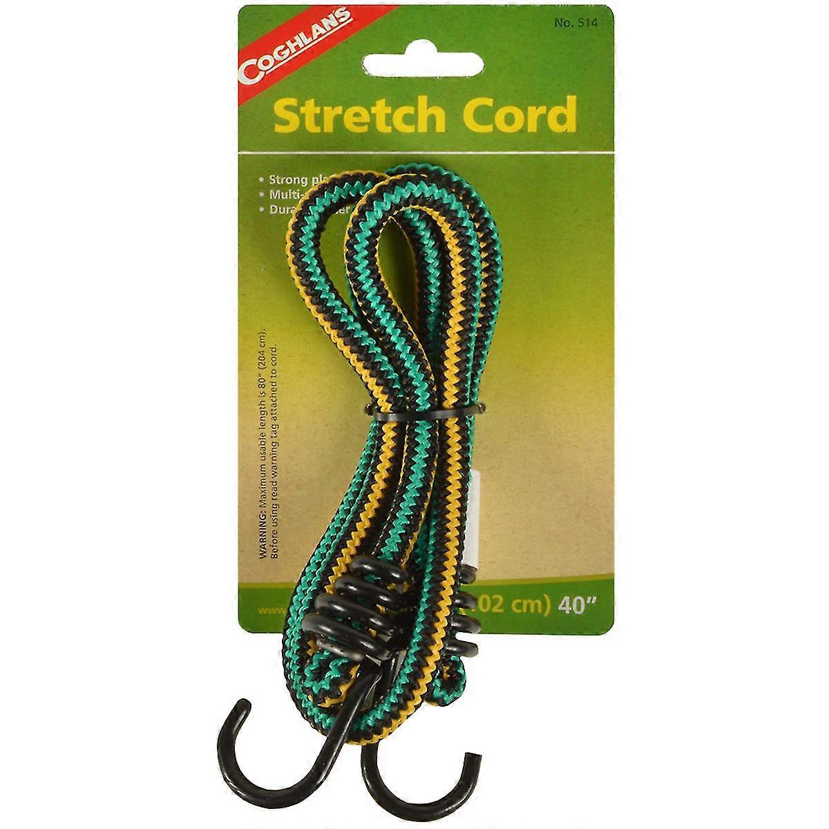 Coghlan's 40" Stretch Cord with Plastic Hooks
