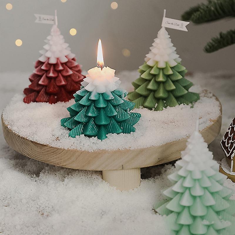 Scented Candle Scented Christmas Tree Snowflake Christmas Interior Decoration