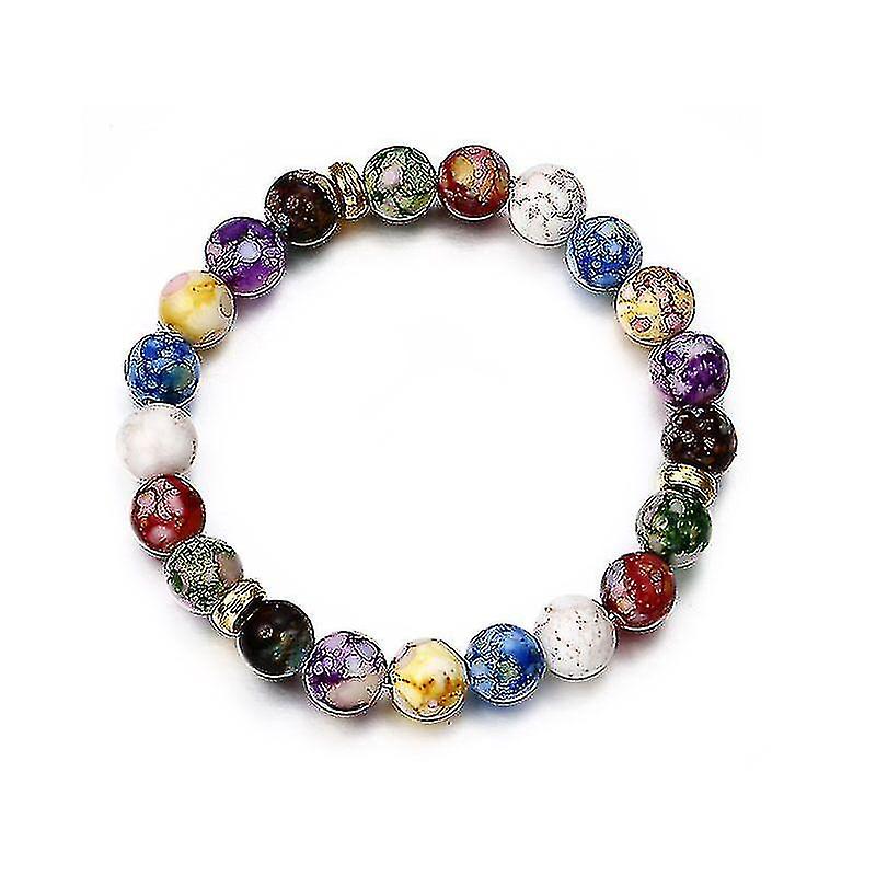 7 Chakras Reiki Healing Stone Bracelet   Balance Energy Imitate