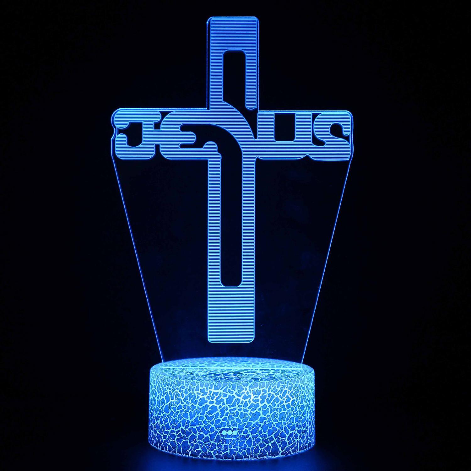 3D Touch Light Night 7 colors remote control Style #1620
