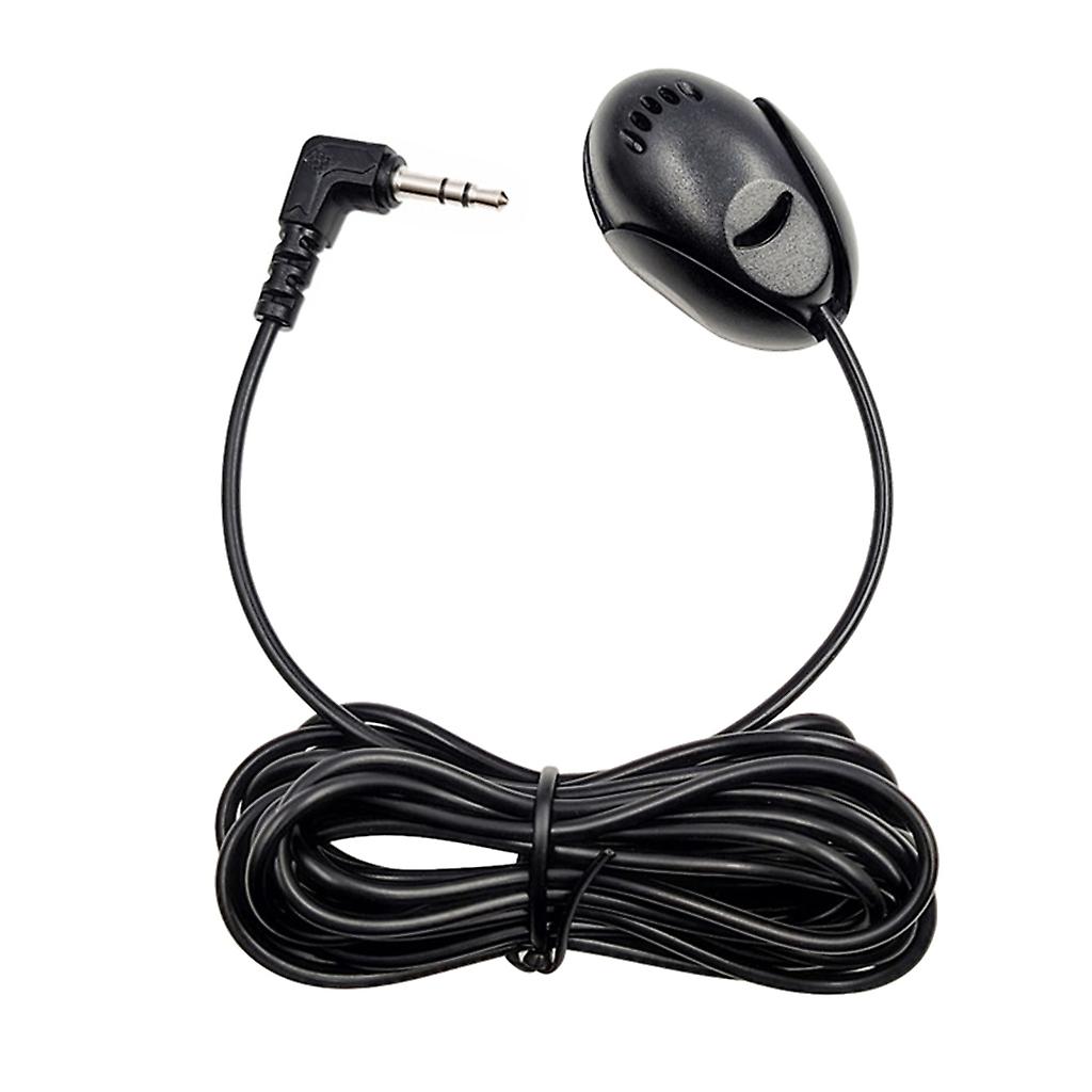 External Microphone Paste Microphone 3.5mm Car Stereo Microphone for Car GPS