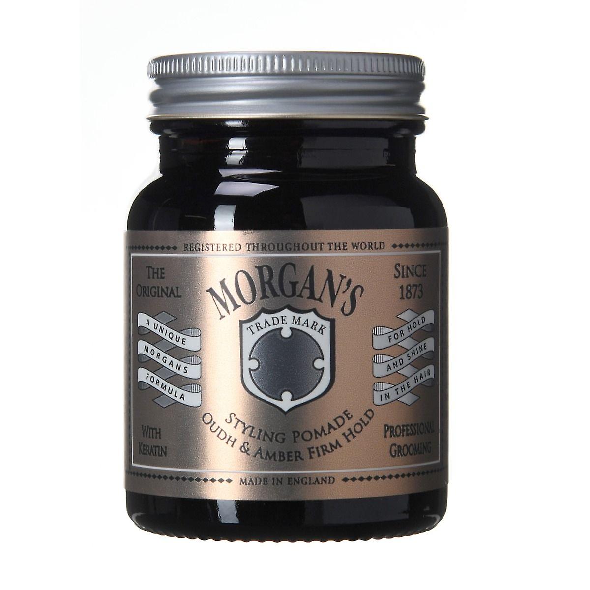 Morgan's Oudh & Amber Firm Hold Styling Pomade 100g