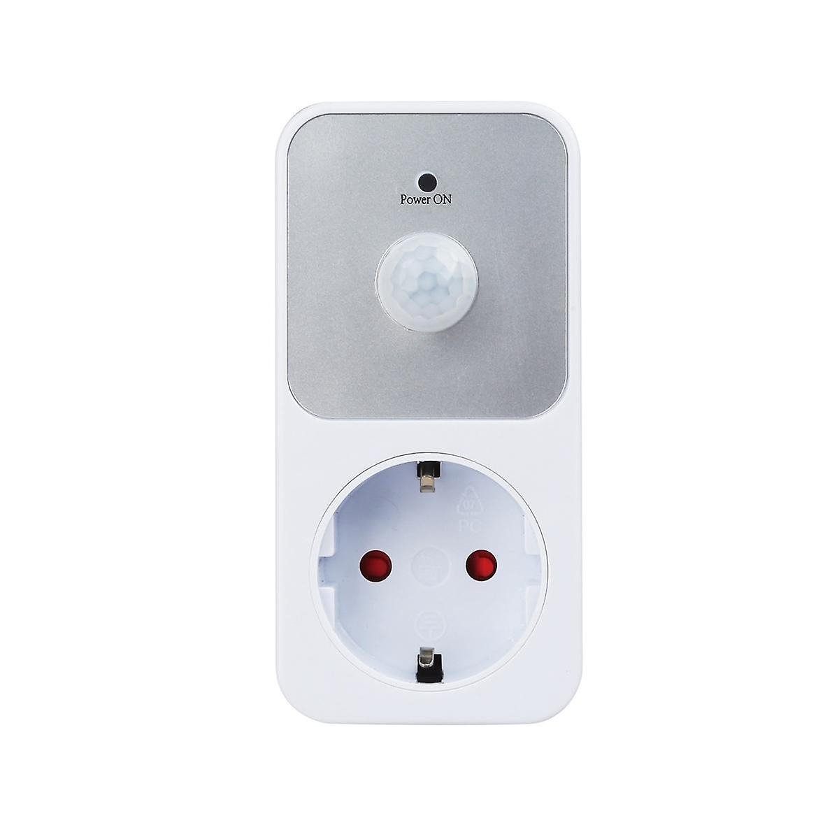 PIR Sensor Socket Lamp Holder 110-240V PIR Infrared Detection 120 Degree Wide Angle Automatic Indu