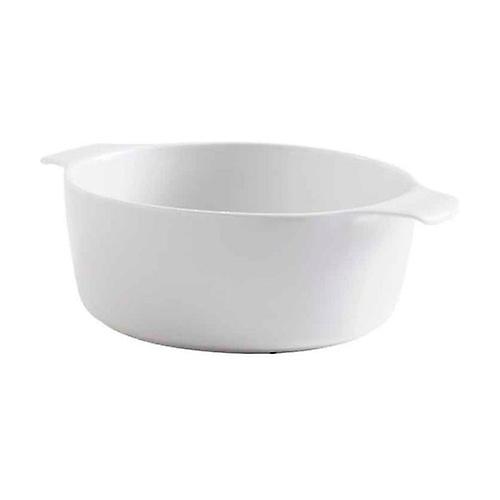 White porcelain pot 16 cm, 1 l (2g) 1 unit (White)