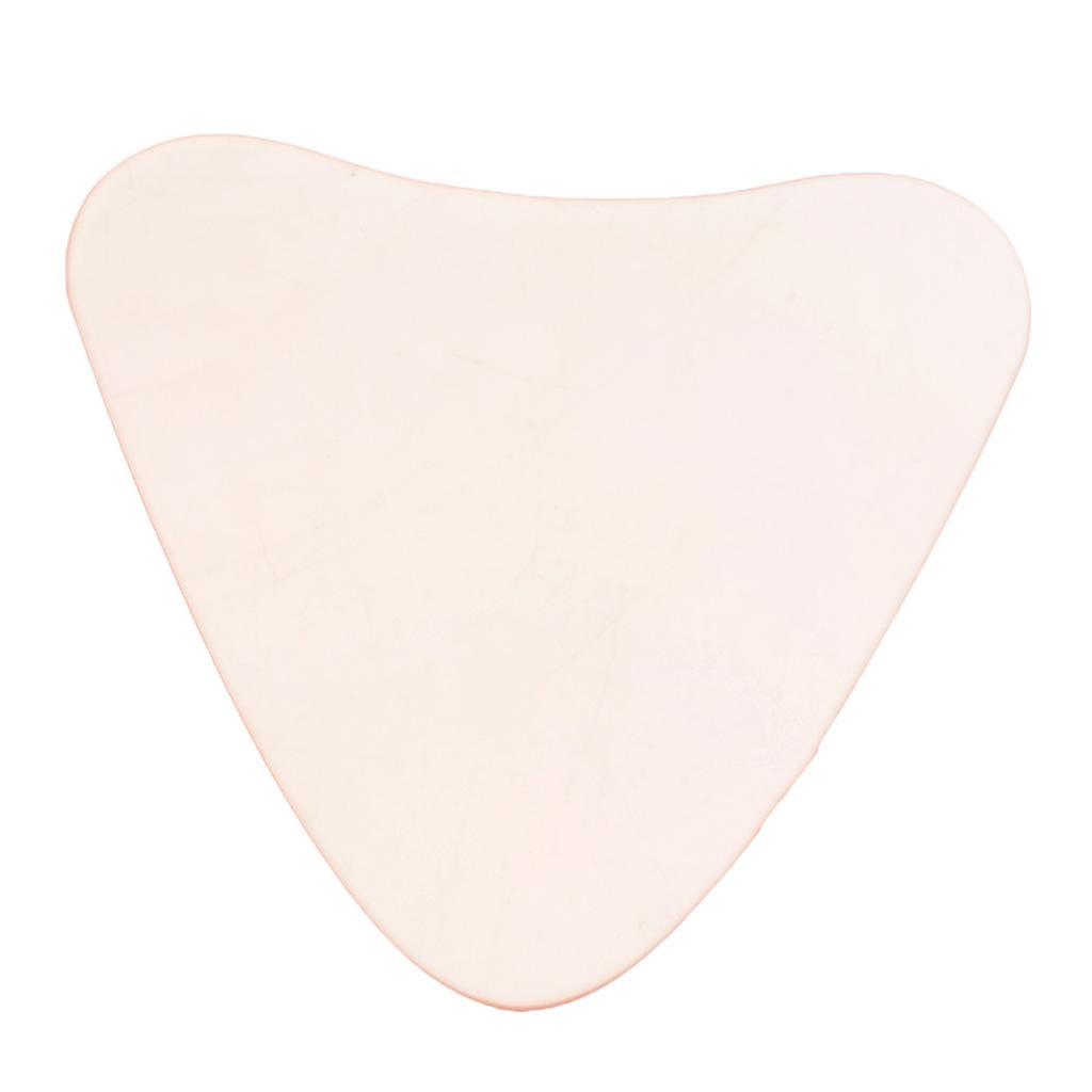 3 Styles Anti-Wrinkle Chest Silicone Reusable Pads Triangular Beige