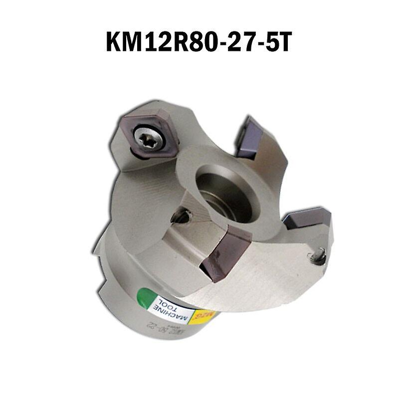 Mzg Km12r50-22-4t Km12r63-22-4t Km12r80-27-5t Feeding Alloy End Mill Clamped Fast Face Milling Cutter Machine Tools Accessories
