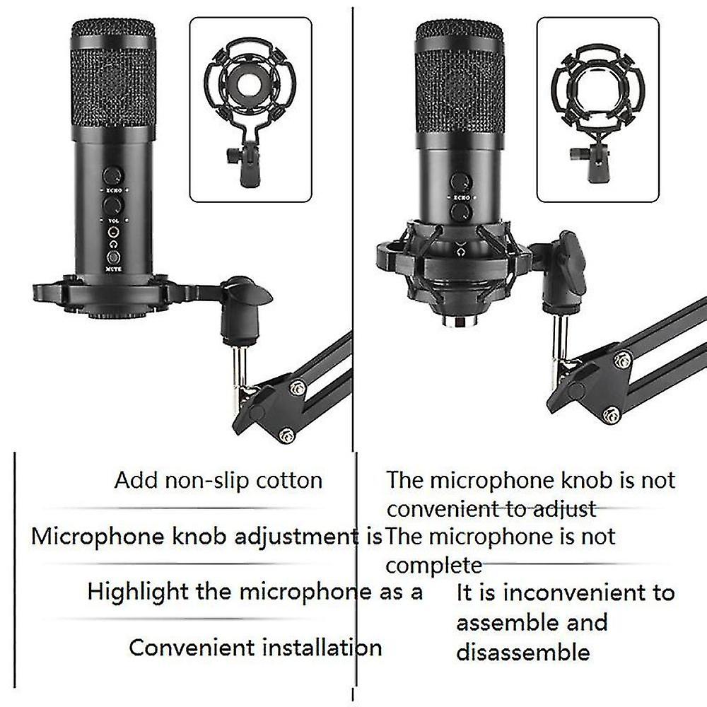 Universal Condenser Microphone Mic Shock Mount Holder Studio Recording Bracket