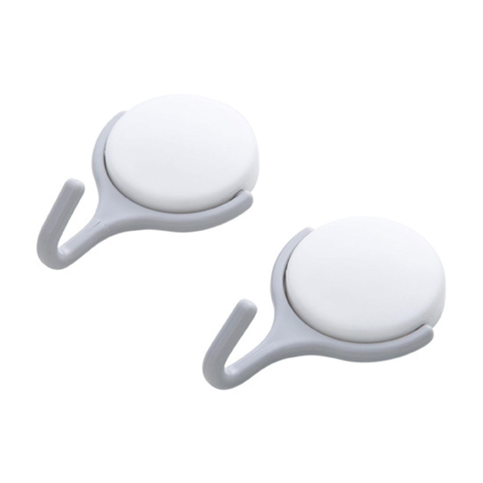 2pcs Refrigerator Washer Mount Hooks Versatile Removable Reusable Holder