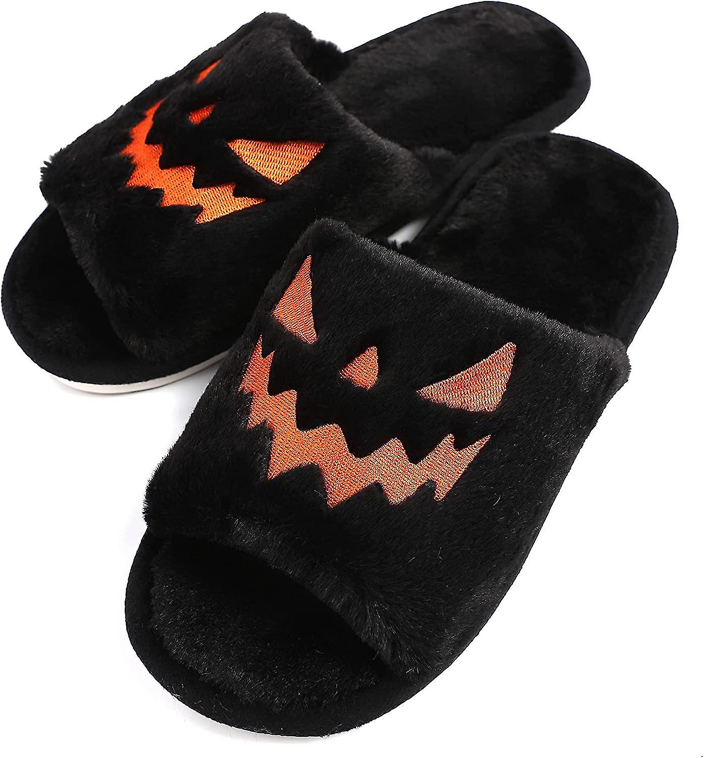 Slippers, Slippers, Soft Plush Cozy Open Toe Indoor Outdoor Fuzzy Slippers