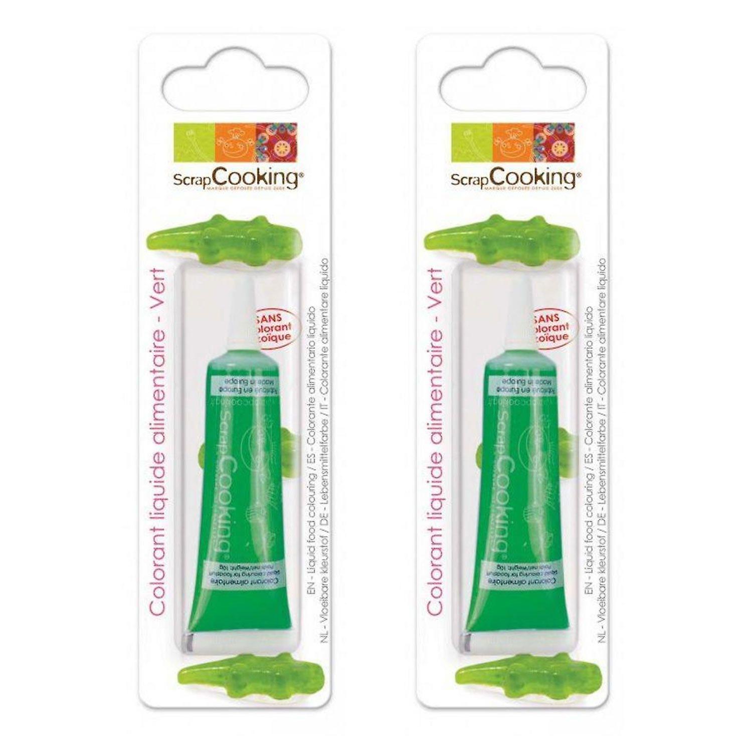 Colorant alimentaire liquide 20 g - vert