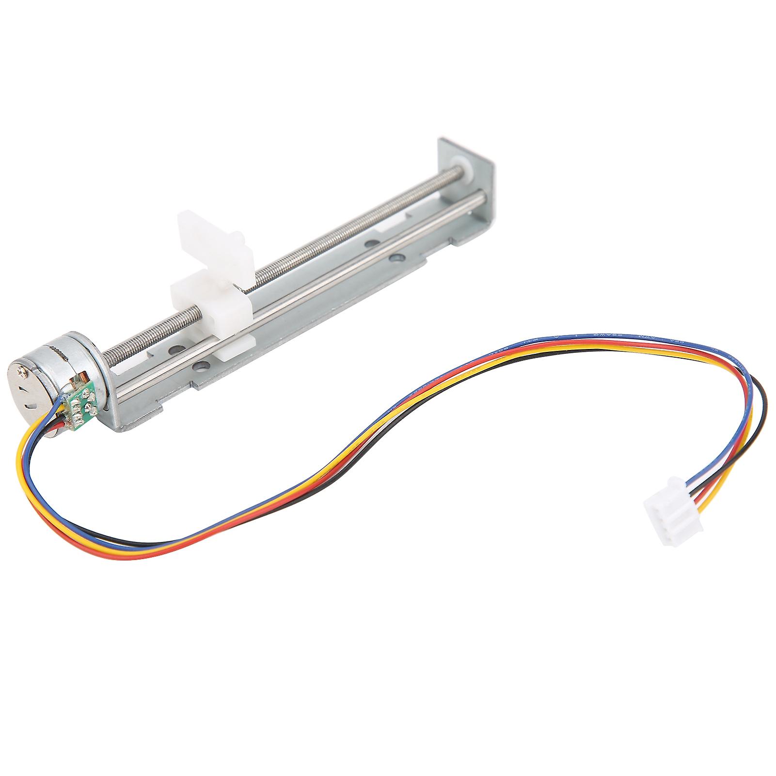 4-9V 80mm 2-Phase 4-wire Stepper Motor Slide Table Stepper Motor Linear for Projects for Diy Cnc