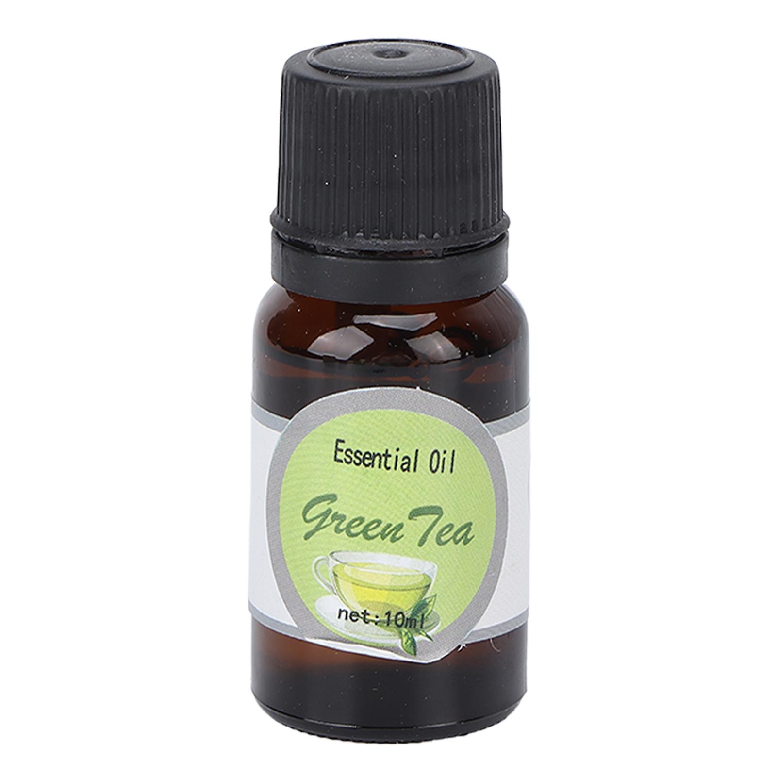 Huile essentielle multi-usages pour la maison et le salon, parfumée pour diffuseur, fabrication de bougies, 10 ml, Thé vert